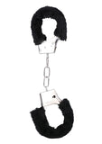 In A Bag Furry Handcuffs Black