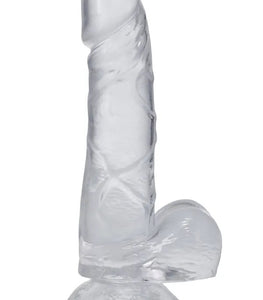 In A Bag Dick 6 Inch Clear