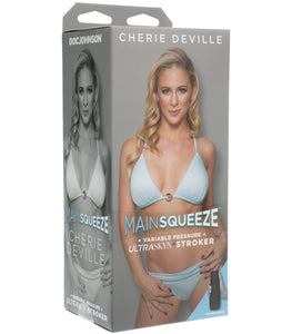 Main Squeeze Cherie Deville Pussy Ultraskyn Stroker Vanilla