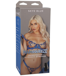 Main Squeeze Skye Blue Vanilla Ultraskyn Stroker Pussy Default Title