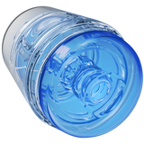 Main Squeeze Pop Off Optix Crystal Stroker Blue