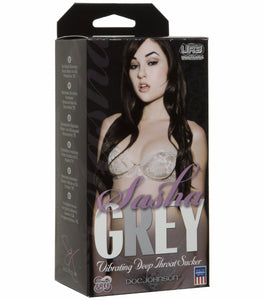 Sasha Gery Vibrating Deep Throat Stroker