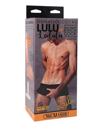 Signature Cocks Lulu Of Leolulu 8in Ultraskyn Cock W/ Suction Cup Default Title