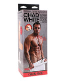 Signature Cocks Chad White 8.5 In Ultraskyn Cock W/ Suction Cup Default Title
