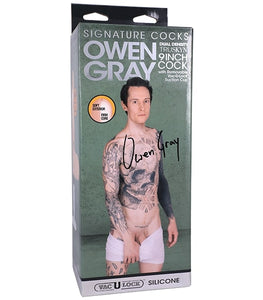 Signature Cocks Owen Gray Silicone Vanilla Default Title