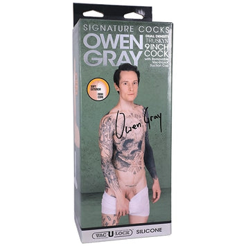 Signature Cocks Owen Gray Silicone Vanilla Default Title