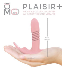 Omg G-spot Vibrating Thruster Pastel Pink