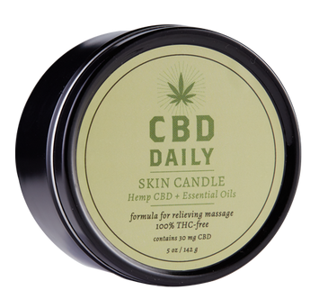 Cbd Daily Skin Candle 3-in-1 5 Oz Default Title