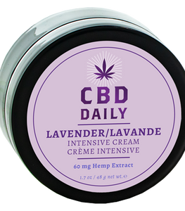 Cbd Daily Intensive Cream In Lavender 1.7 Oz