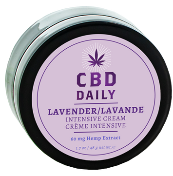 Cbd Daily Intensive Cream In Lavender 1.7 Oz Default Title