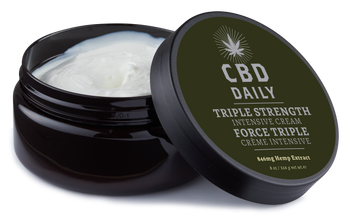 Cbd Daily Intensive Cream Triple Strength 8 Oz Default Title