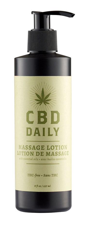 Cbd Daily Massage Lotion 8oz Default Title