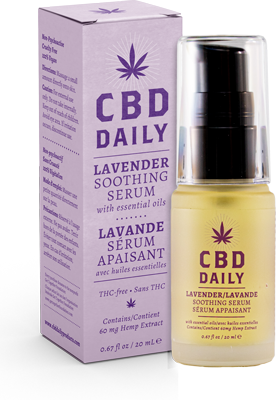 Cbd Daily Soothing Serum In Lavender 20 Ml Default Title