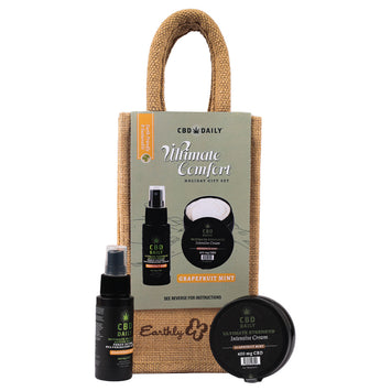 Cbd Daily Ultimate Strength Grapefruit Mint Holiday Jute Bag 2023 Default Title