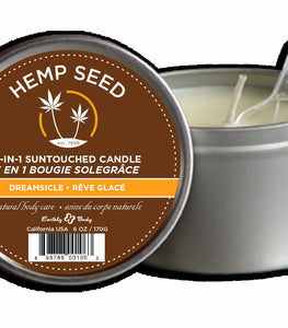 Hemp Seed 3-in-1 Candle Dream Sicle 6 Oz