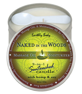 Candle 3 In 1 Naked In The Woods 6 Oz