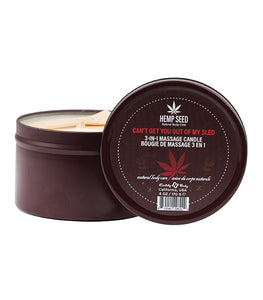 Hemp Seed 3-in-1 Cant Get Out Of My Sleigh Candle 6 Oz