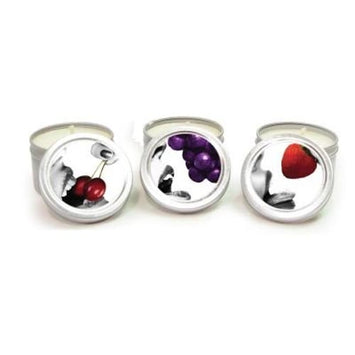 Candle 3 Pack Edible Cherry Grape Strawberry Default Title