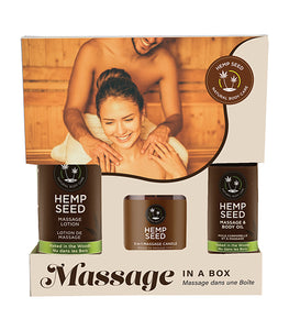 Naked In The Woods Massage In A Box Gift Set Default Title