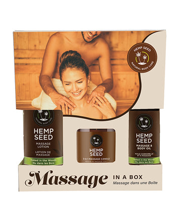 Naked In The Woods Massage In A Box Gift Set Default Title