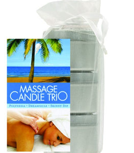 Candle Trio Dreamsicle Skinny Dip Polynesia