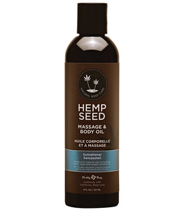 Hemp Seed Massage Oil Sunsational