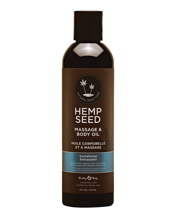 Hemp Seed Massage Oil Sunsational