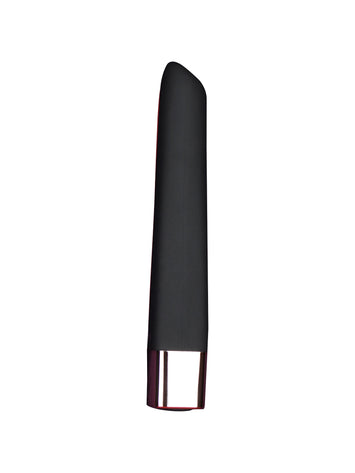 Edonista Quinn Silicone Bullet Vibrator Black 10 Modes Default Title