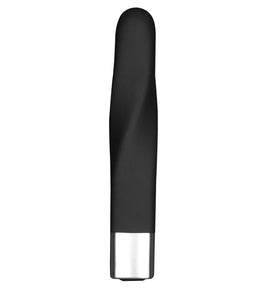 Edonista Layla Silicone Twist Bullet Vibrator Blk