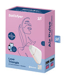 Satisfyer Love Triangle White W/ App