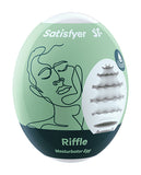 Satisfyer Riffle Masturbator Egg Light Green Default Title