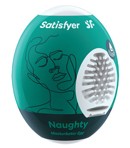 Satisfyer Naughty Masturbator Egg Dark Green