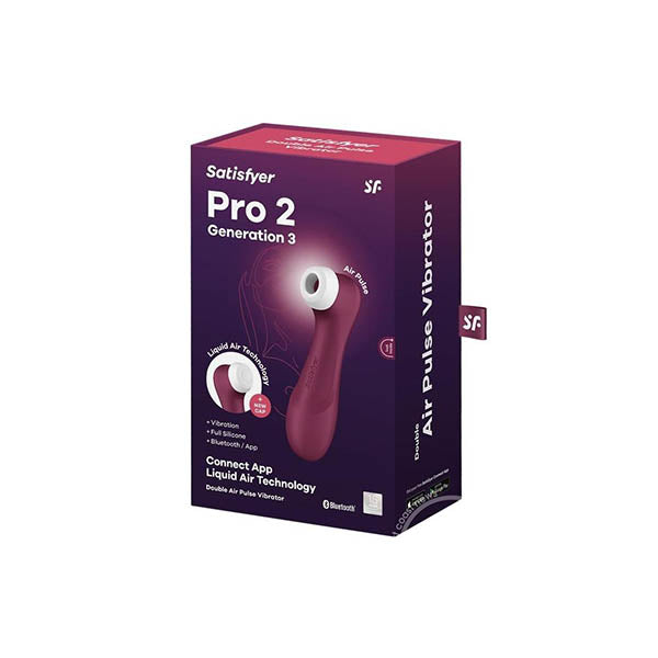 Satisfyer Pro 2 Generation 3 W/ App Wine Red Default Title