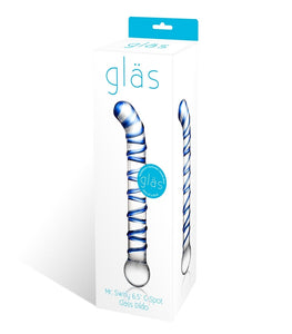 Glas Mr. Swirly 6.5 G-spot Glass Dildo 