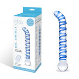 Glas Mr. Swirly 6.5 G-spot Glass Dildo "