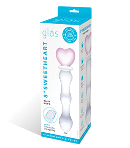 Glas 8 Sweetheart Glass Dildo 