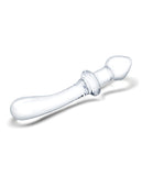 Glas 9 Classic Curved Dual- Ended Dildo "
