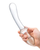 Glas 9 Classic Curved Dual- Ended Dildo "