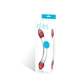 Glas Red Head Double Dildo Default Title