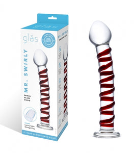 Glas Mr Swirly Spiral Glass Dildo