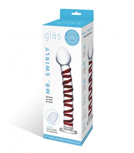 Glas Mr Swirly Spiral Glass Dildo