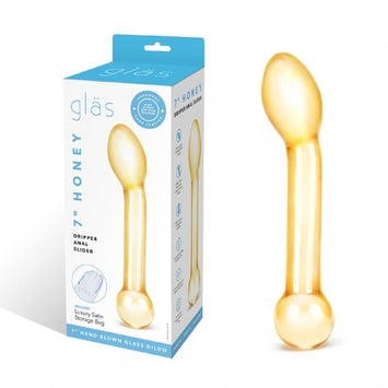 Glas 7in Honey Dripper Anal Slider Default Title