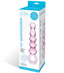 Glas Quintessence Beaded Anal Slider Default Title