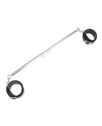 Lux Fetish Expandable Spreader Bar Set 35-47in W/ Detachable Leatherette Cuffs Default Title