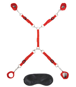 Lux Fetish 7 Pc Bed Spreader Red Default Title