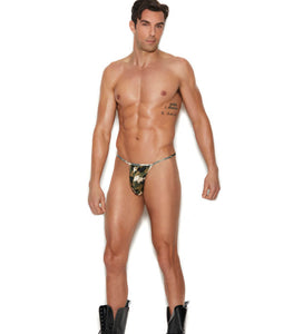 G-string Pouch W/ T-back Camo O/s