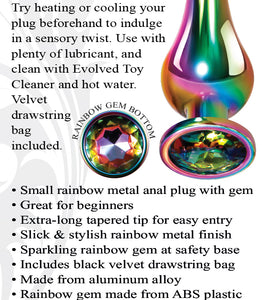 Rainbow Metal Plug