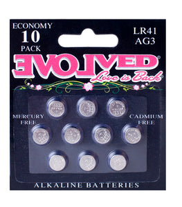 Evolved Lr-44 Battery 10pk