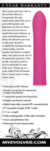 Rechargeable G Spot 5  Pink 