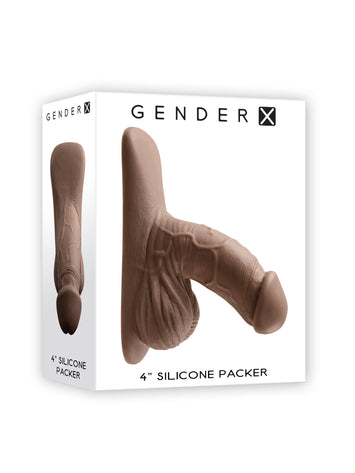Gender X 4in Silicone Packer Dark Default Title